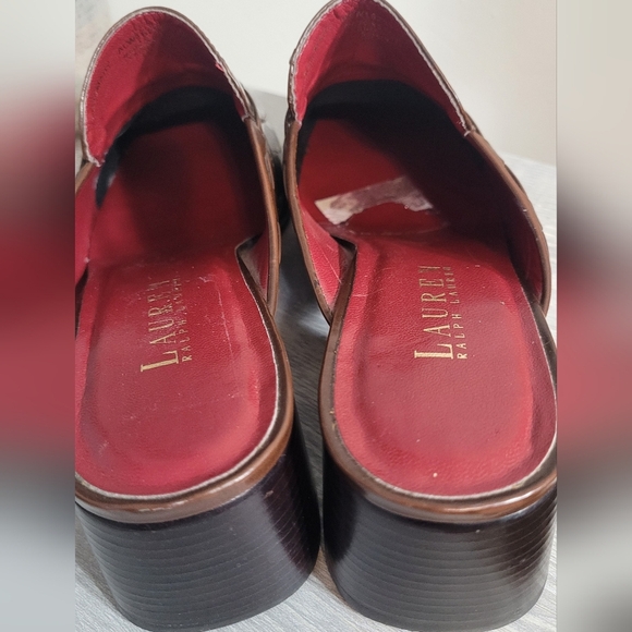 RALPH LAUREN MULES 7B - Picture 4 of 7
